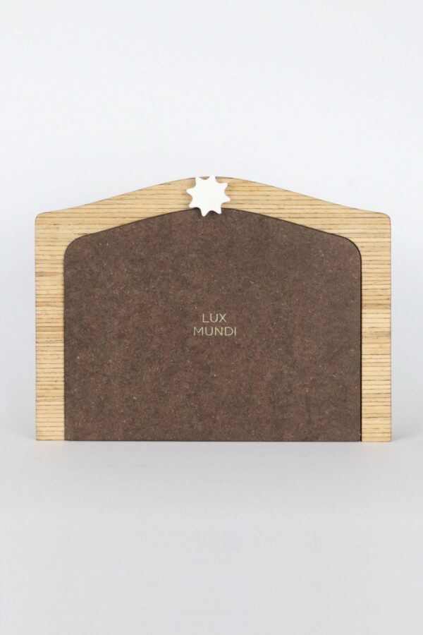 Crèche-puzzle en bois  |  13 pièces avec étable – Image 6